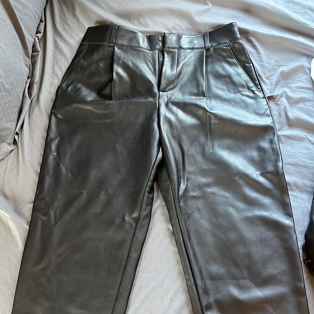 Banana republic leather pants